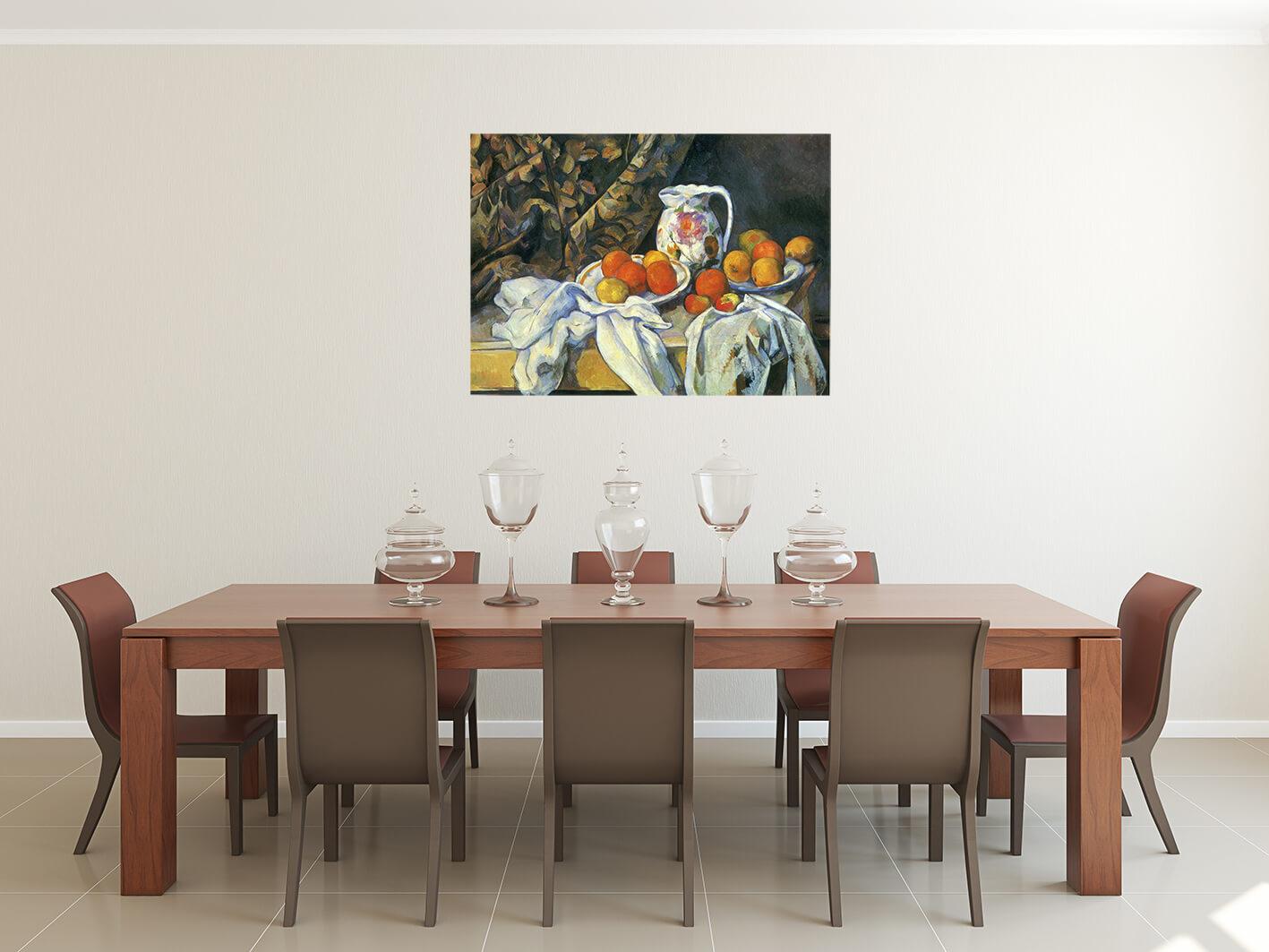 Bild Paul Cezanne - Stilleben mit Vorhängen 3