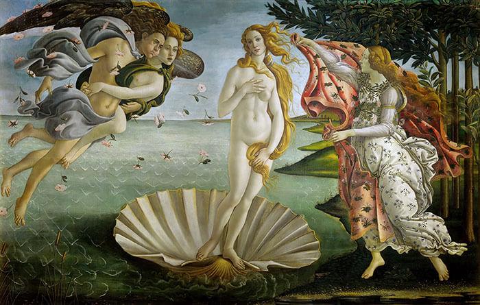 Bild Reproduktionen - Die Geburt der Venus 3