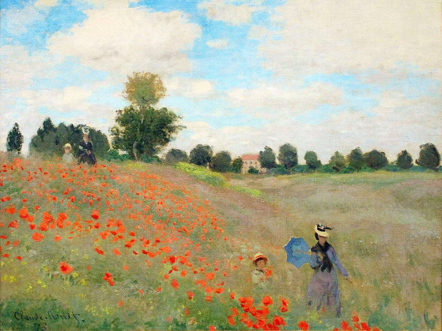 Obrazek Claude Monet - Maki 2