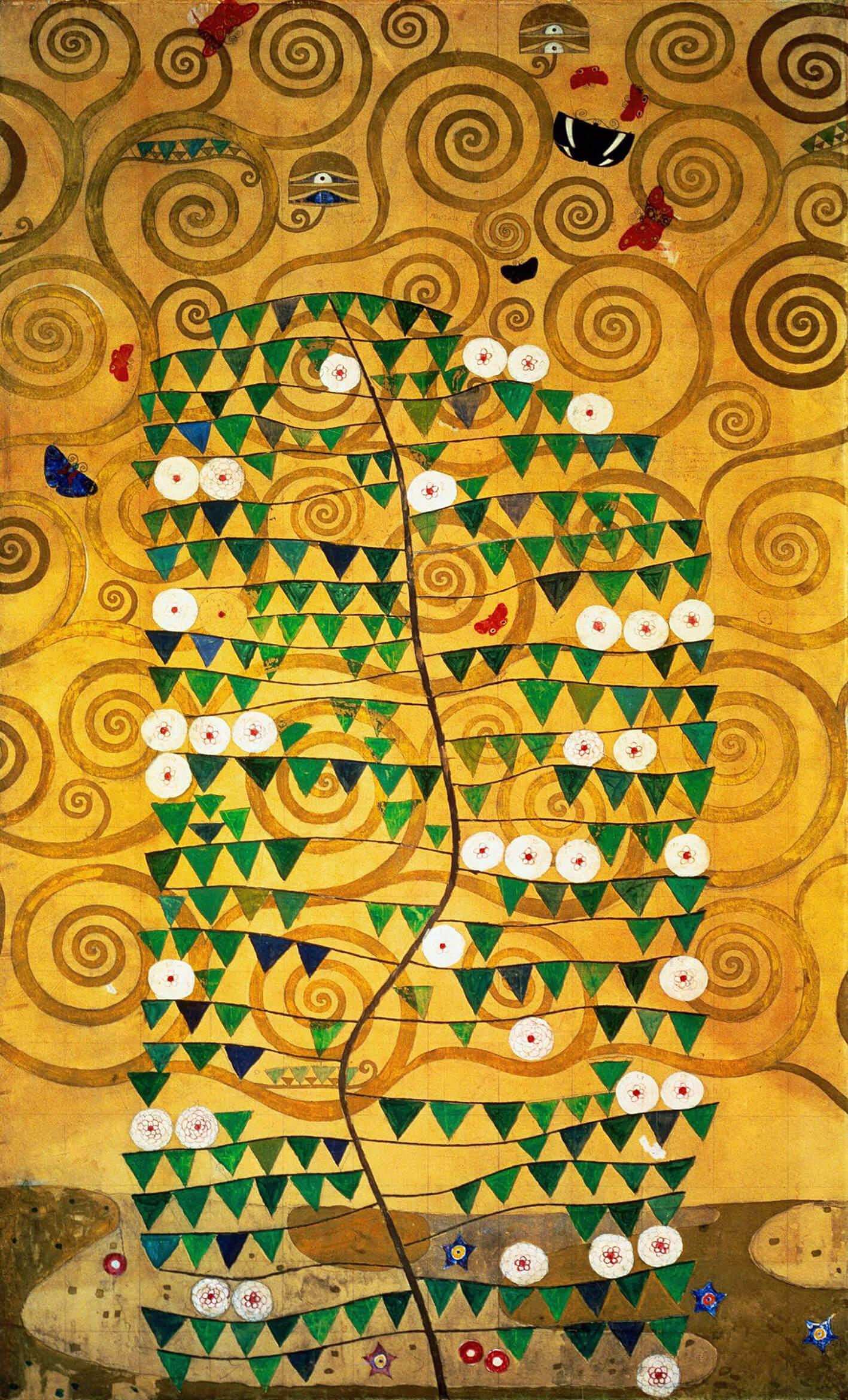 Bilde Gustava Klimta panelis Stokleta pils ēdamistabai 2