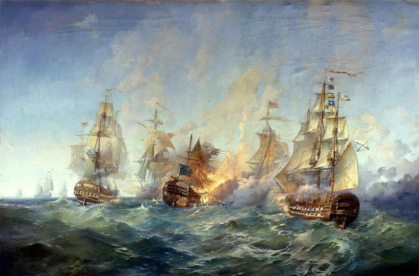 Bild Alexander Blinkov - Schlacht auf der Insel Tendra, 28.-29. August 1790 2