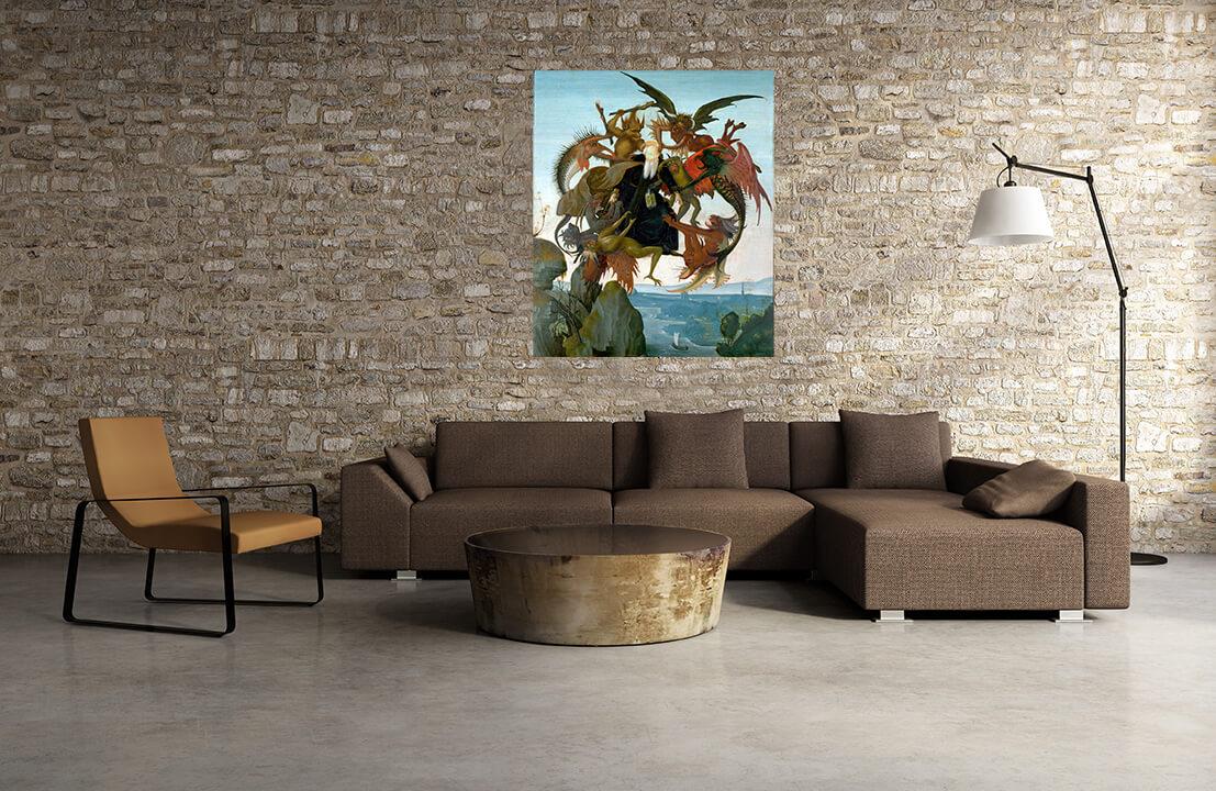 Картинка Микеланджело - Мучения Святого Антония 3