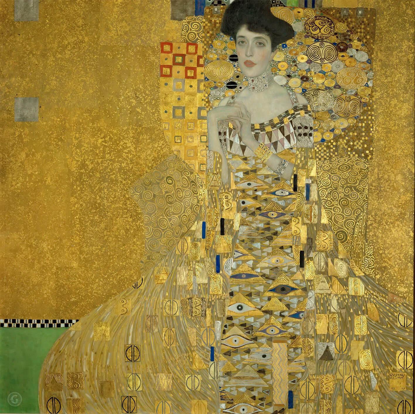 Bild Gustav Klimt Adele 2