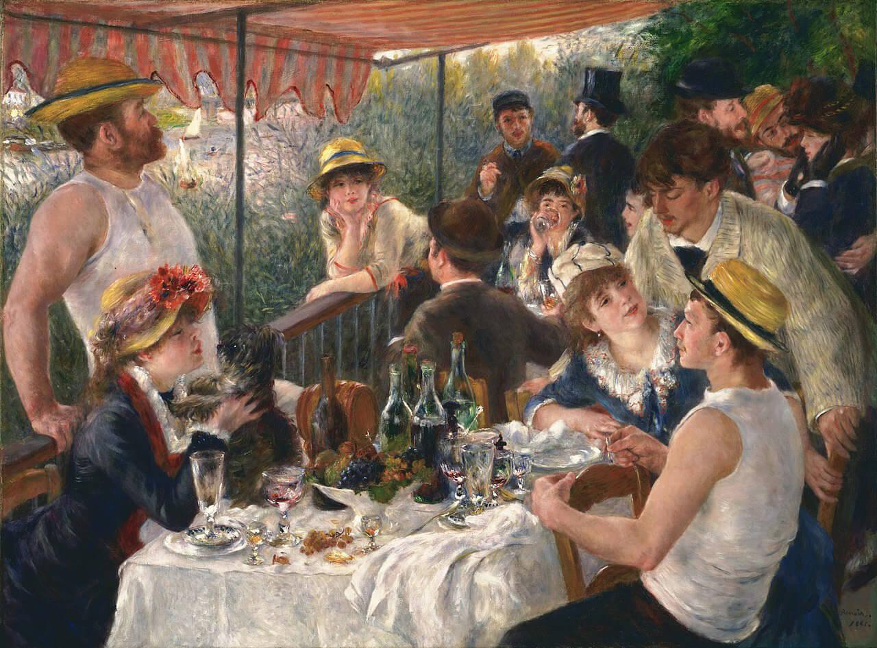 Bild Pierre Auguste Renoir - Frühstück der Ruderer 2