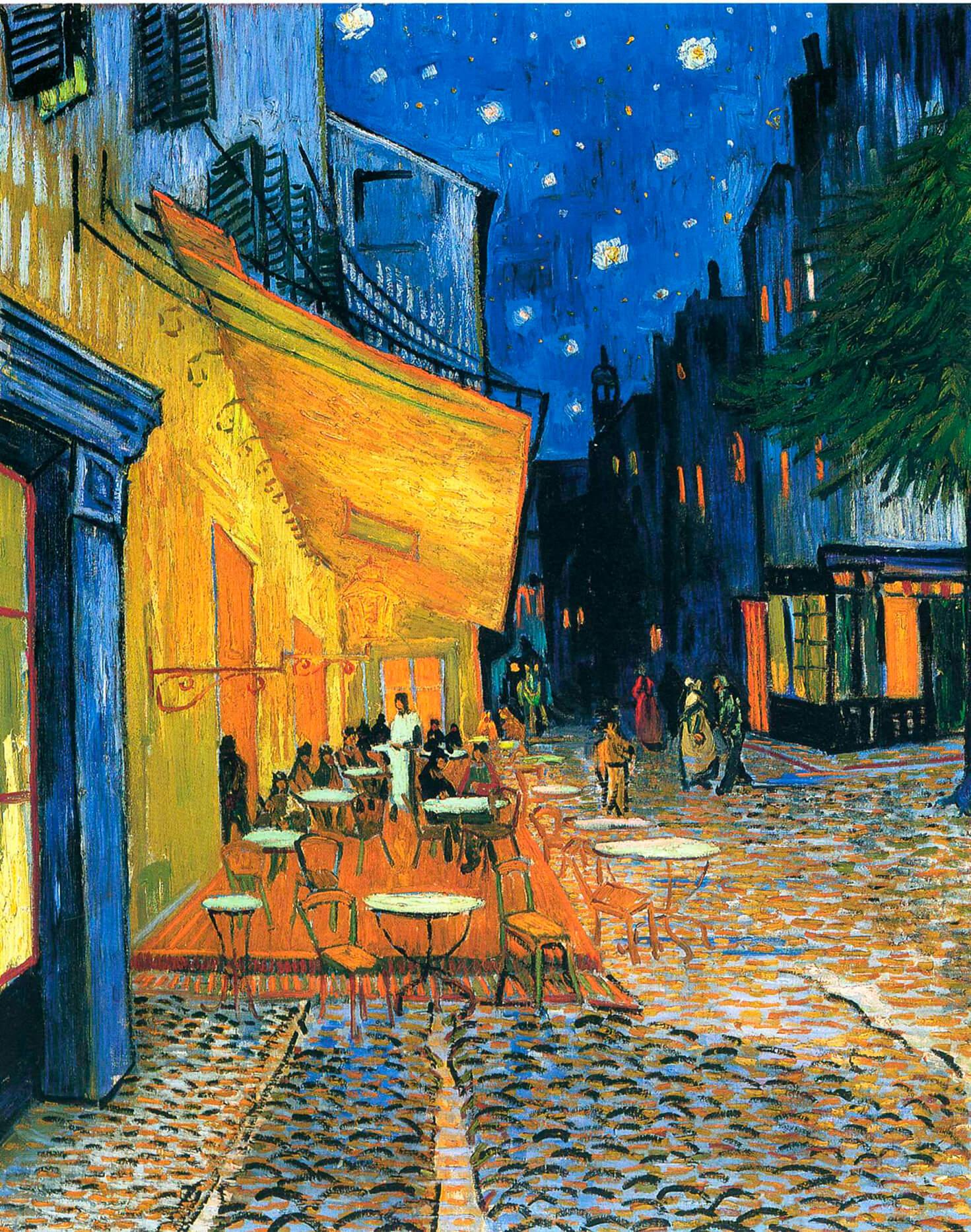 Bild Van Gogh - Nachtcafe-Terrasse 2