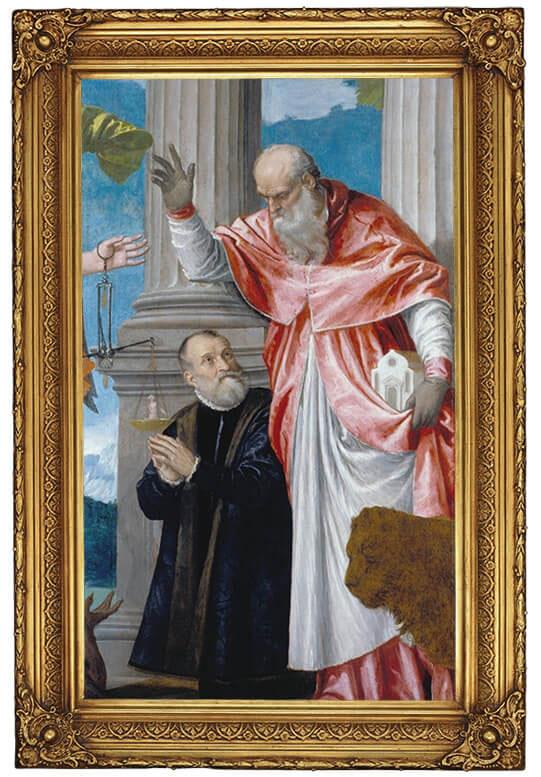 Picture Reproductions - Saint Jerome and Donor 4