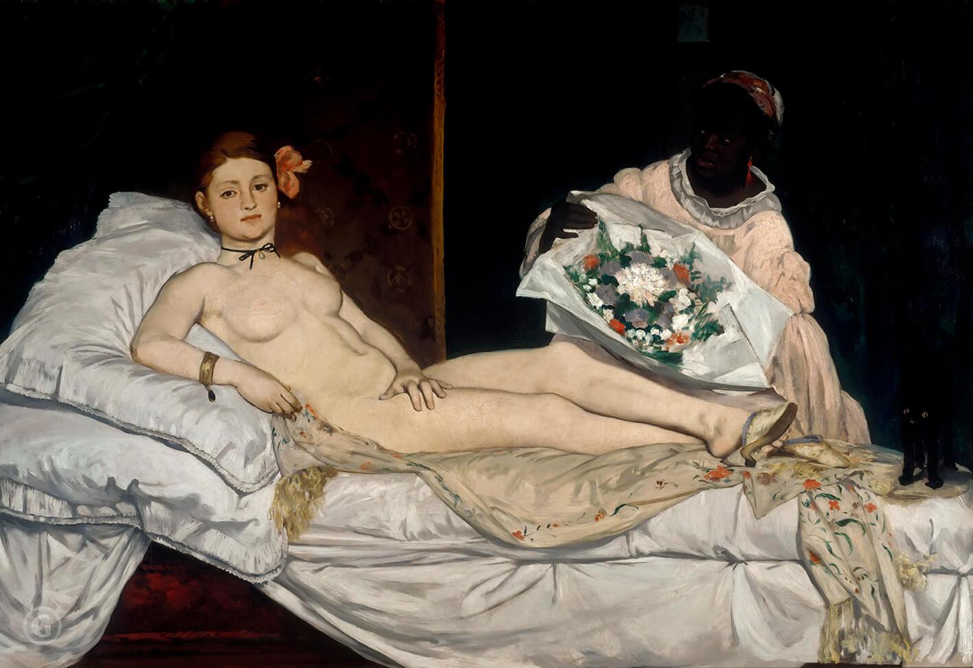 Picture Edouard Manet - Olympia 2