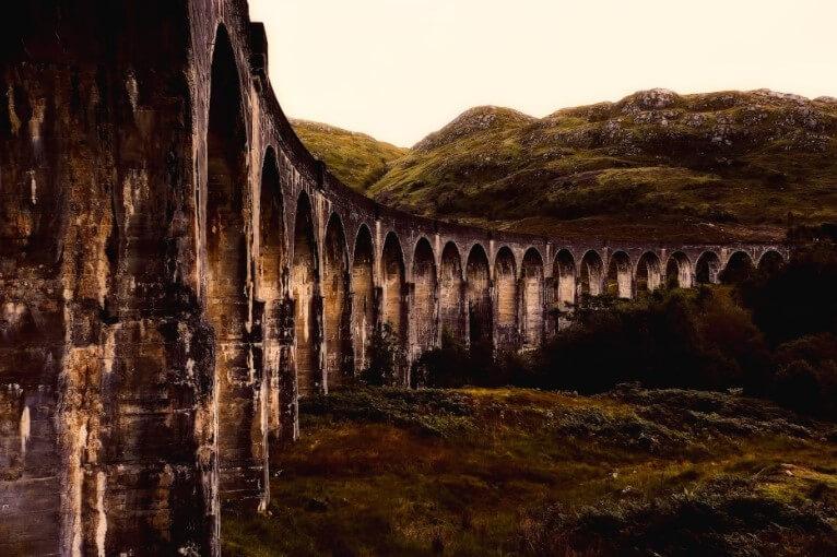 Paveikslėlis Nuotraukų tapyba ant drobės - Glenfinnan viadukas 3