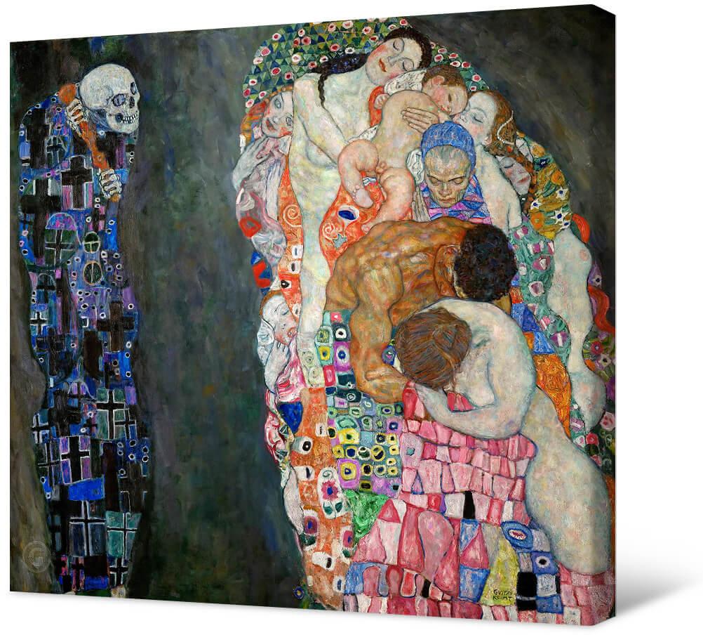Bilde Gustavs Klimts - Nāve un dzīvība