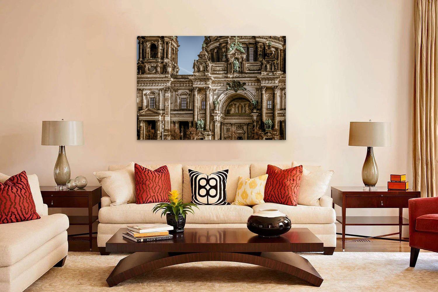 Photo painting on canvas - Beautiful architecture of Berlin