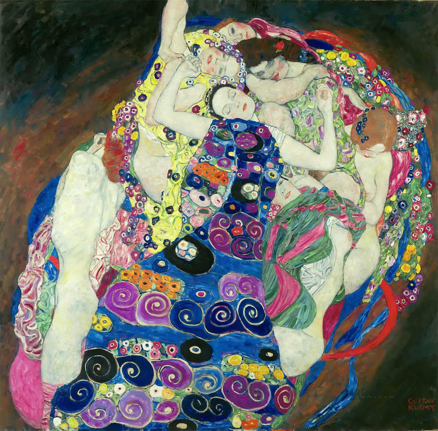 Obrazek Gustav Klimt - Dziewice 2