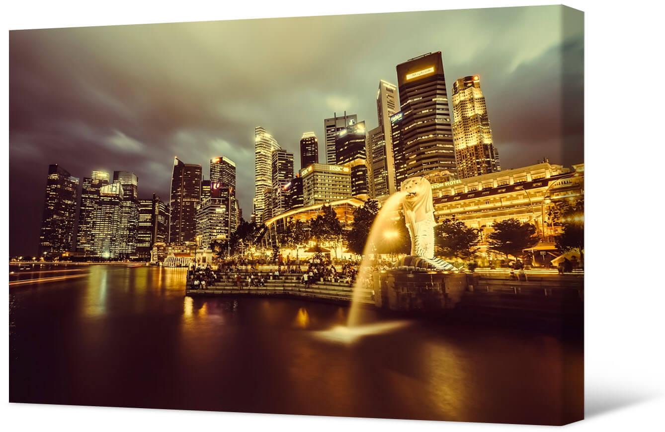 Picture Merlion Park in Singapore