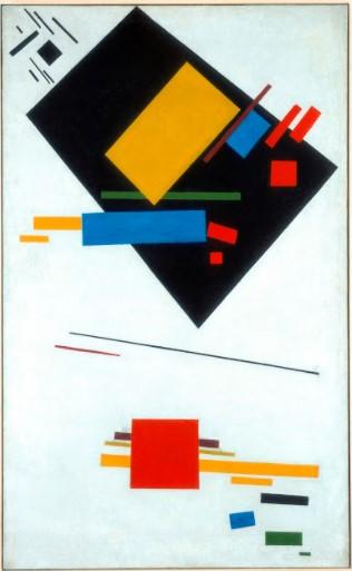 Picture Photo painting on canvas - Geometric abstraction 3