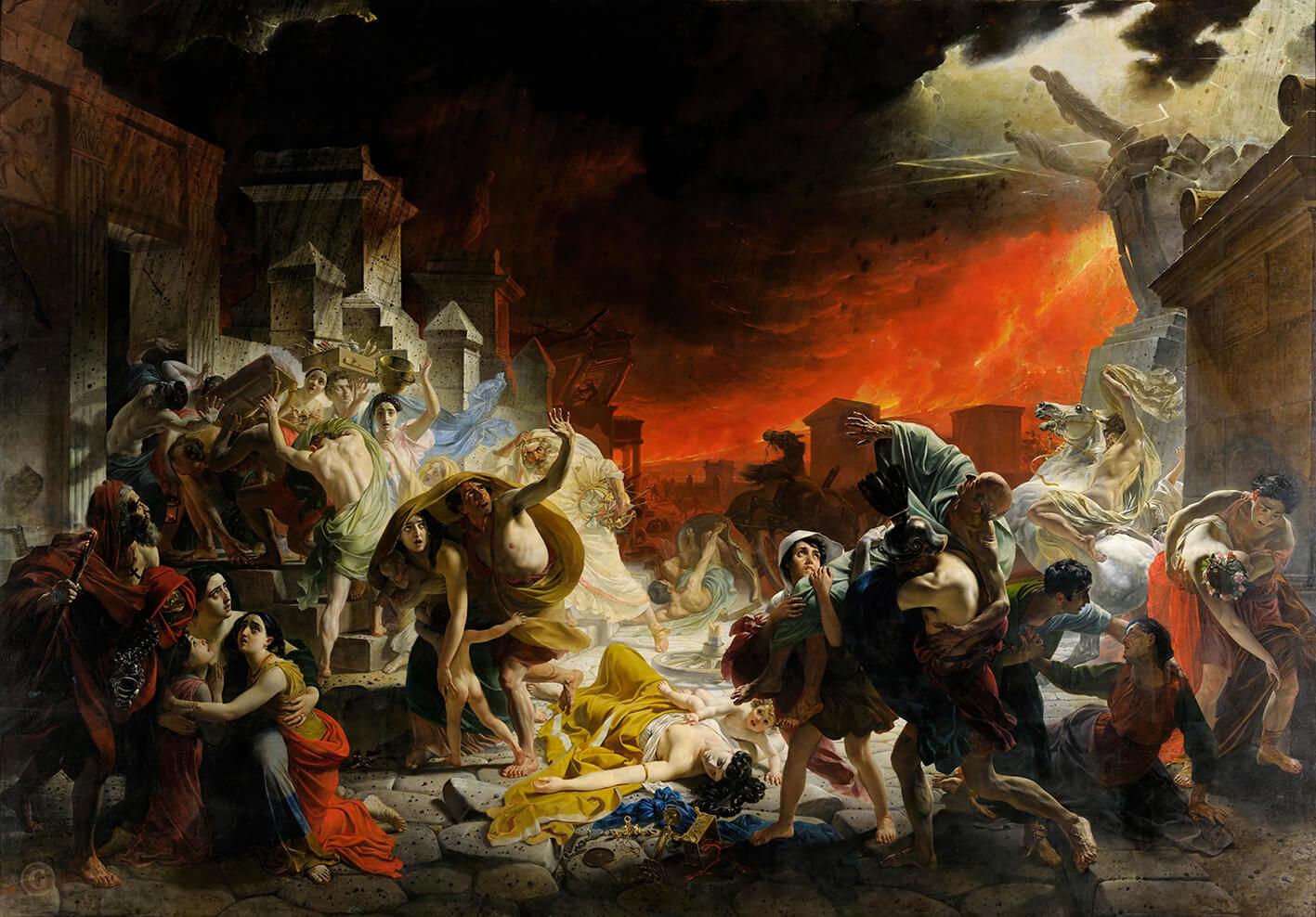 Paveikslėlis Karlas Bryullovas – Paskutinė Pompėjos diena 2