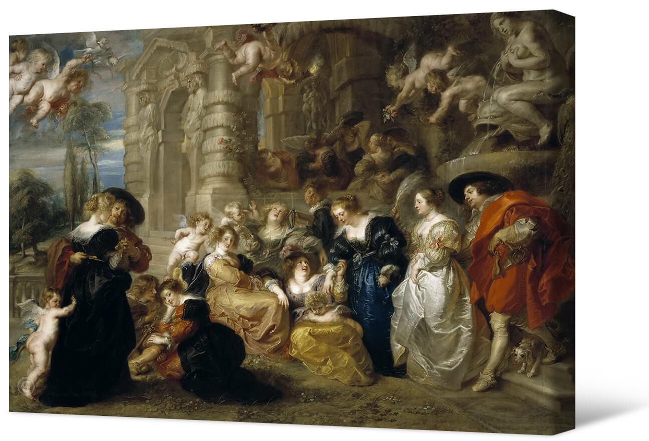 Paveikslėlis Peteris Paulas Rubensas – Meilės sodas