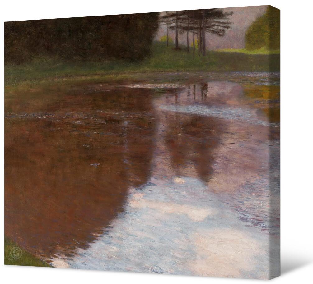 Picture Gustav Klimt - Quiet Pond near Golling, Salzburg