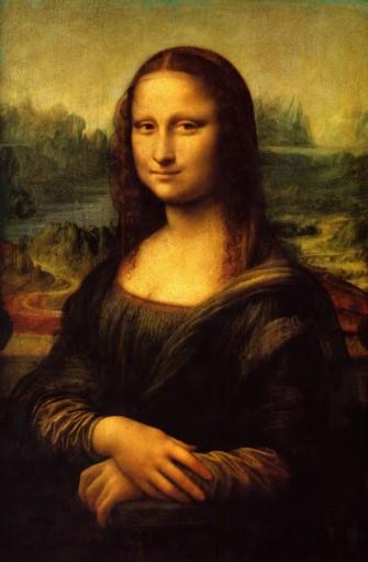 Bild Fotomalerei auf Leinwand - Mona Lisa 3