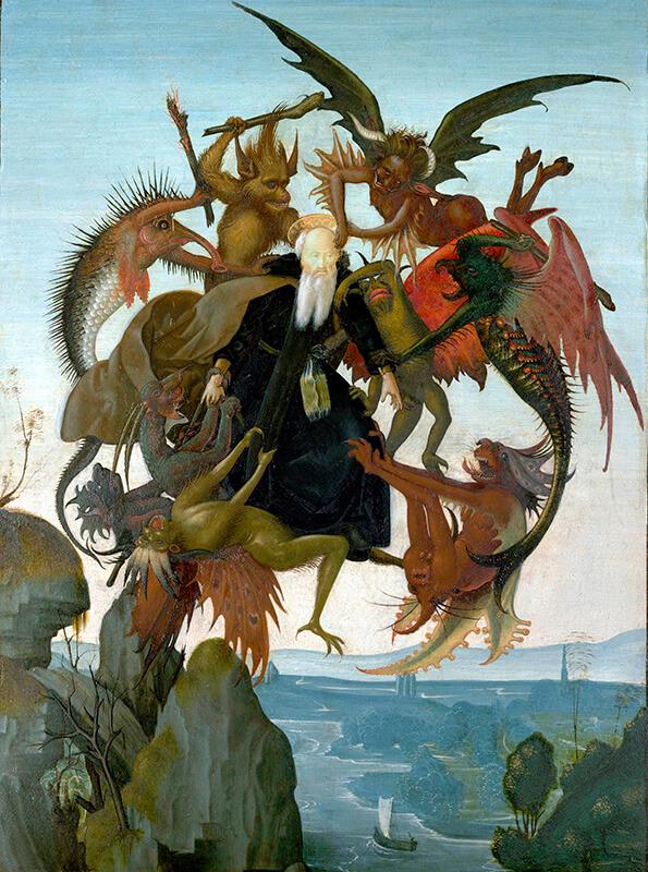 Картинка Микеланджело - Мучения Святого Антония 2