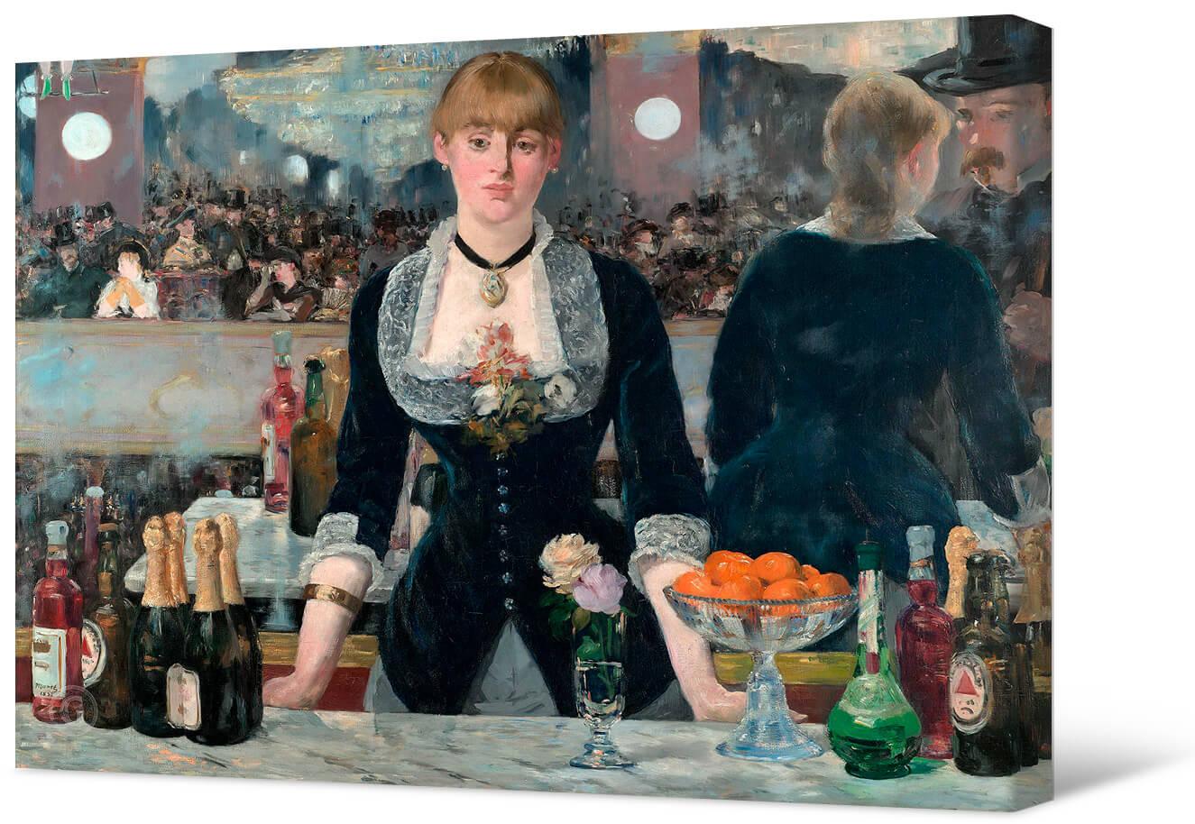 Pilt Edouard Manet - Ahadzraƒe si le Folies Bergère