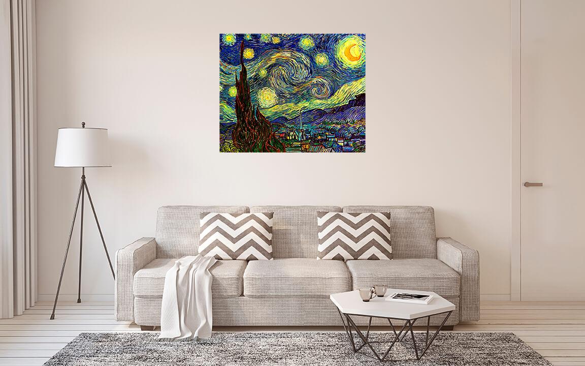 Bild Van Gogh - Sternennacht 2