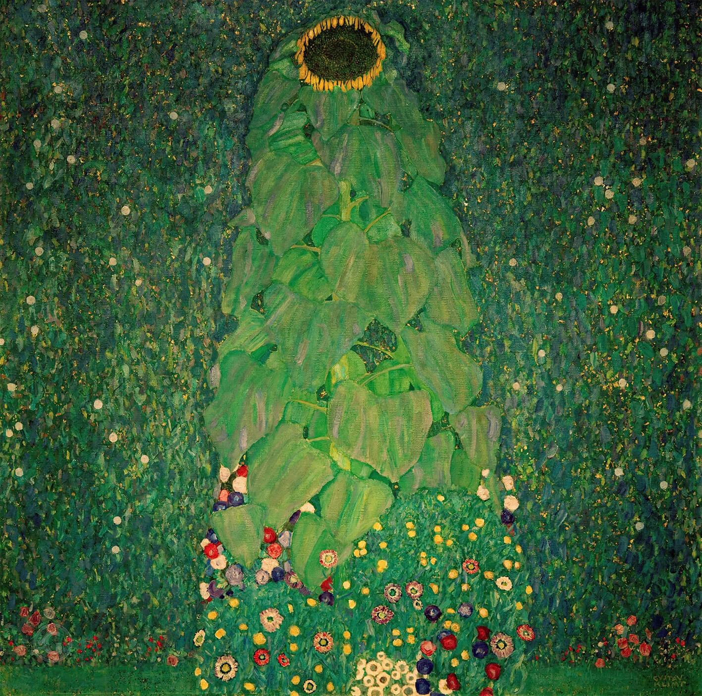 Bilde Gustavs Klimts - Saulespuķe 2