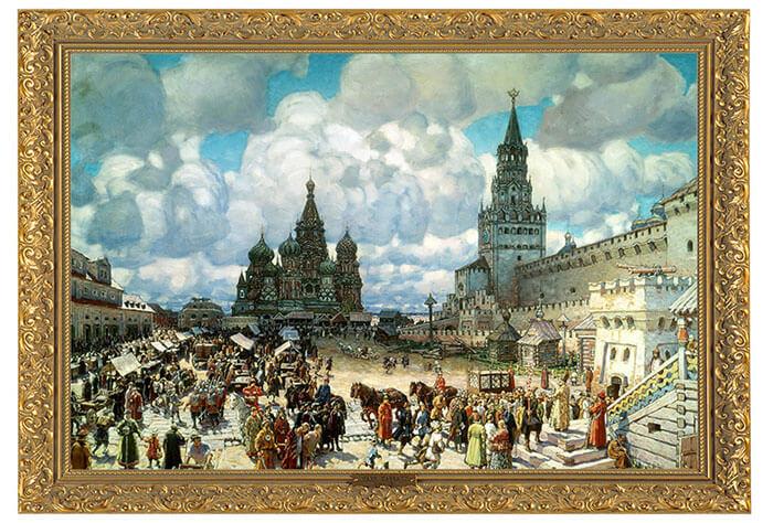 Picture Reproductions - Red Square 4