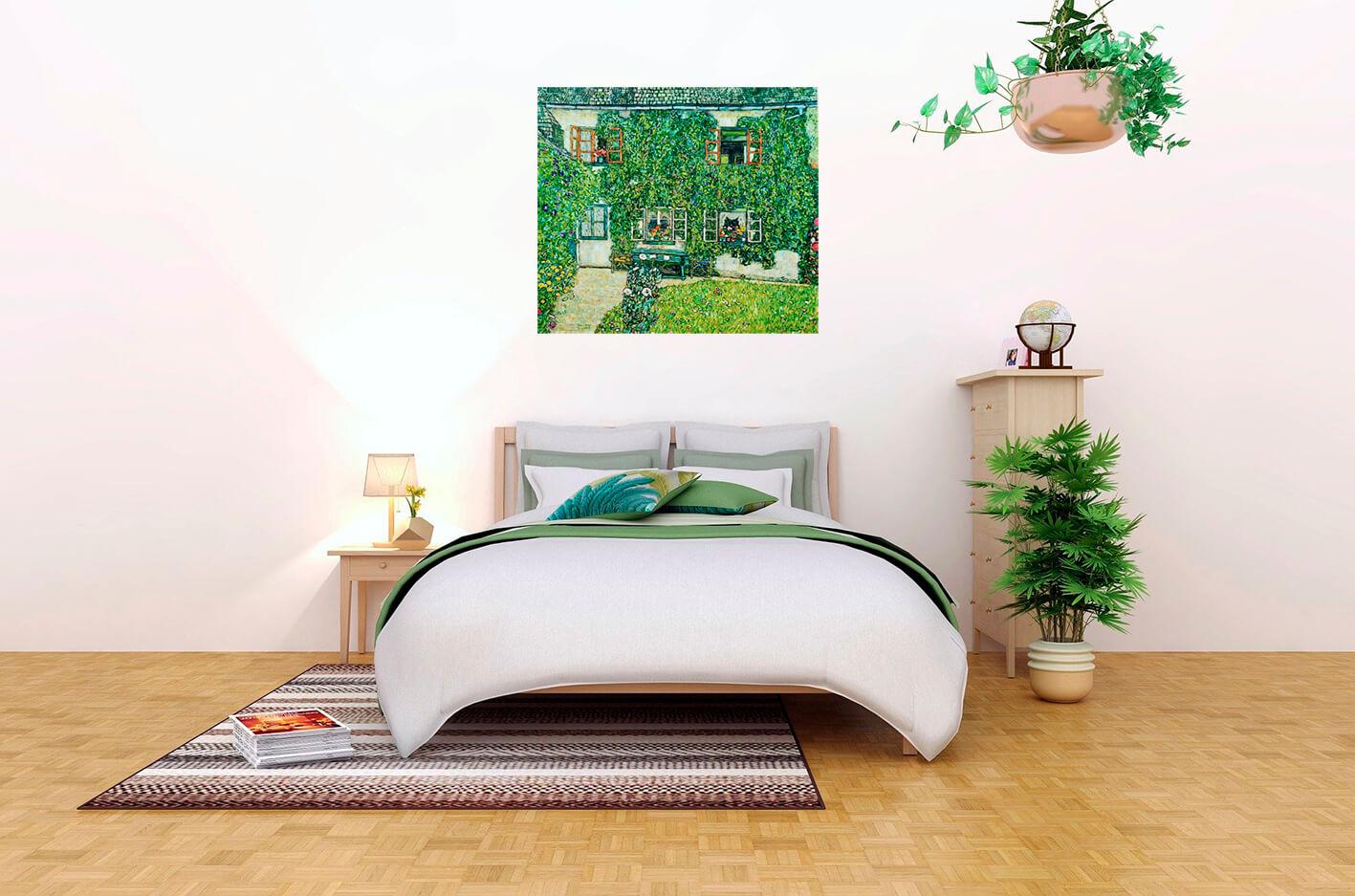 Bilde Gustavs Klimts - māja Veisenbahā pie Aterzē ezera 3