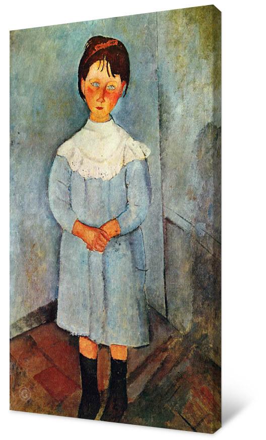Paveikslėlis Amedeo Modigliani - Mergina mėlyna