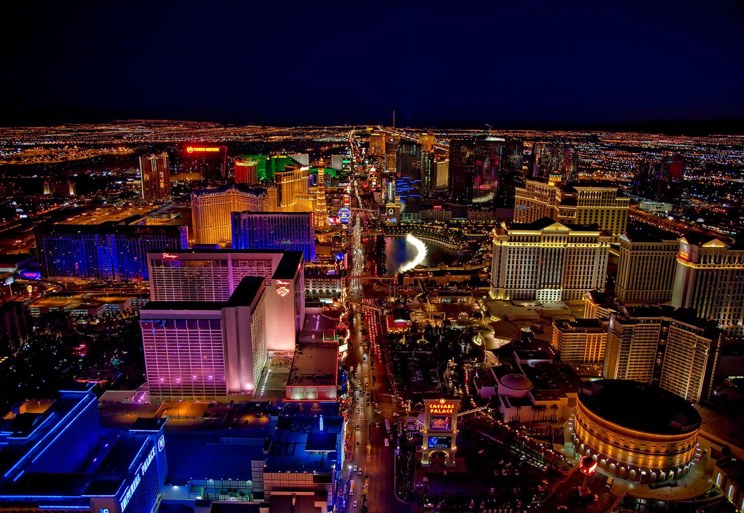 Nachtleben in Las Vegas