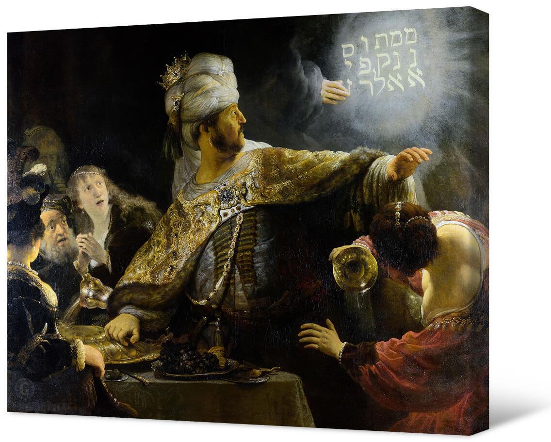 Picture Rembrandt - The Feast of Belshazzar