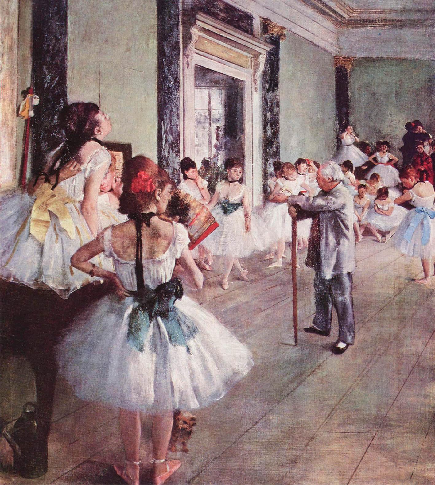 Bild Edgar Degas - Tanzkurs 2