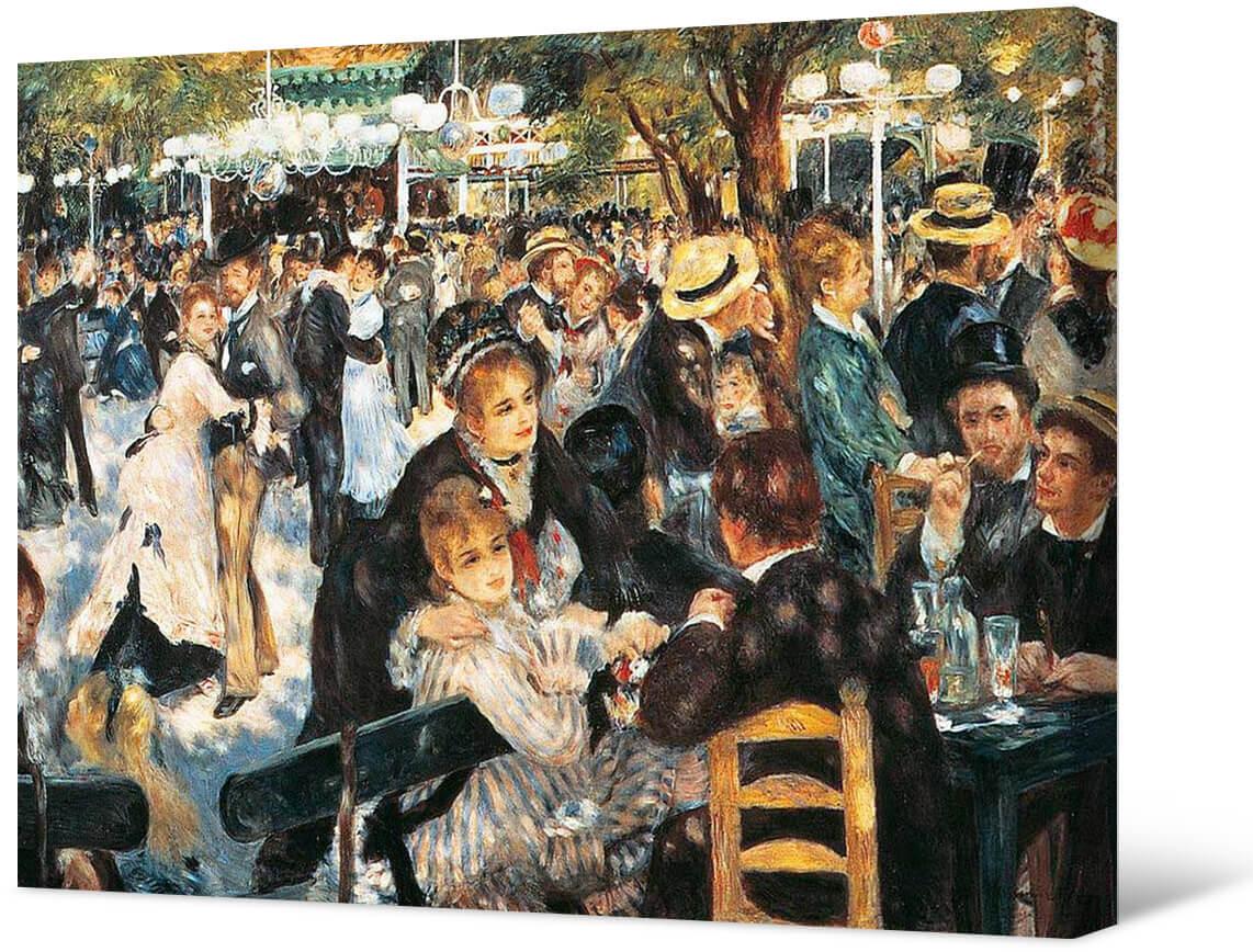 Bild Pierre Auguste Renoir - Ball in der Moulin de la Galette