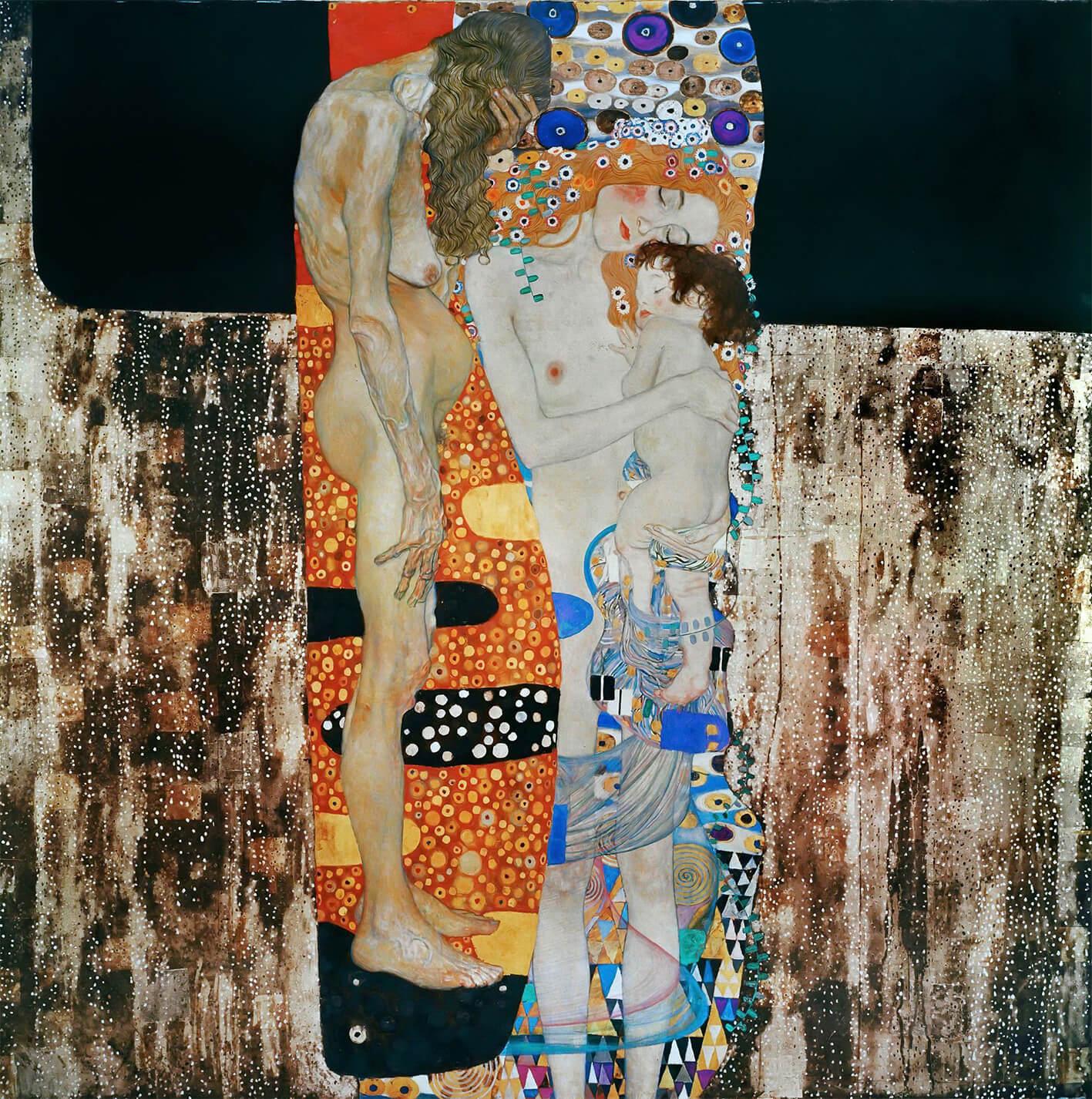 Picture Gustav Klimt - The Three Ages of Woman 2