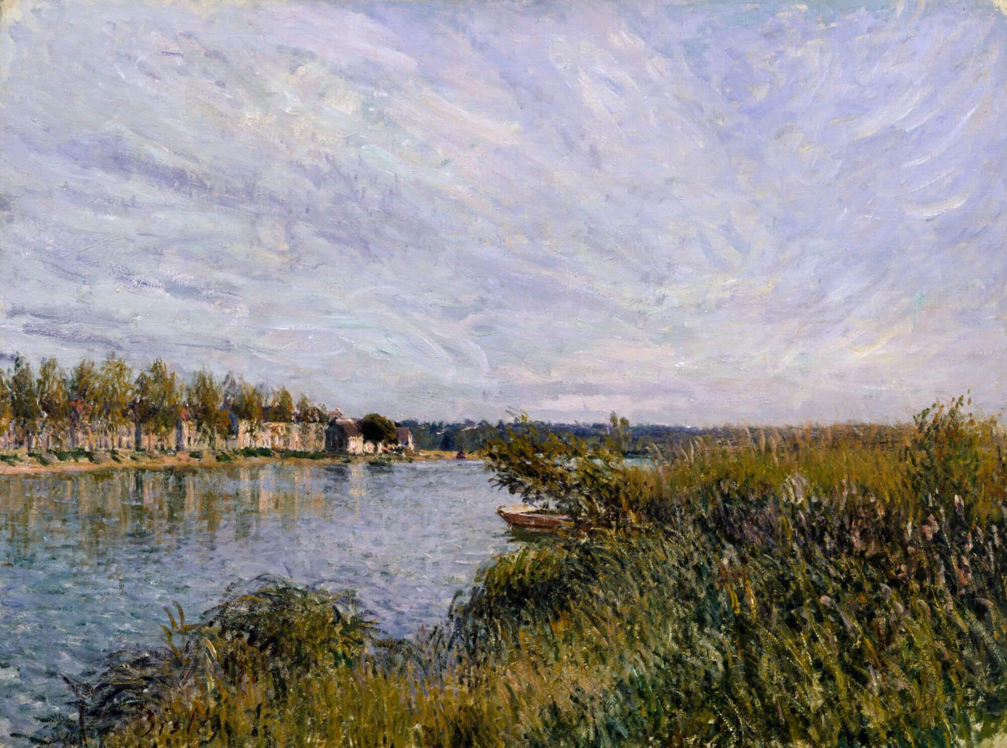 Picture Alfred Sisley - Night 2