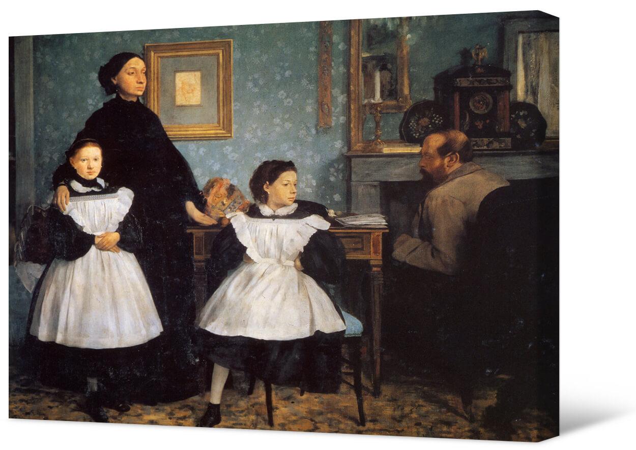 Obrazek Edgar Degas - Portret rodziny Bellellich