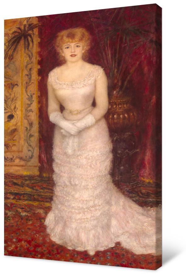 Pilt Pierre Auguste Renoir - Fefewɔla Jeanne Samary ƒe nɔnɔmetata