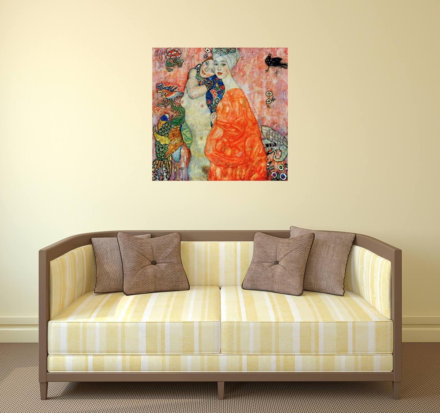 Picture Gustav Klimt - Girlfriends 3
