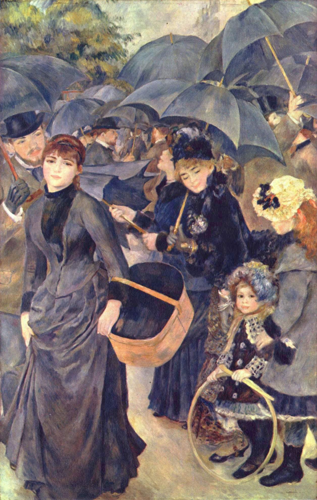 Picture Pierre Auguste Renoir - Umbrellas 2