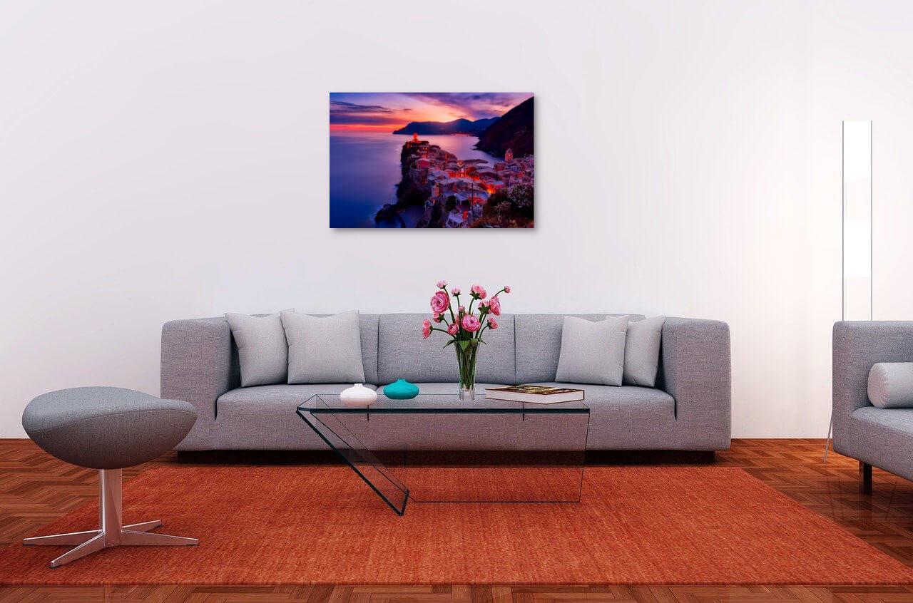 Picture Photo painting on canvas - Cinque Terre 2