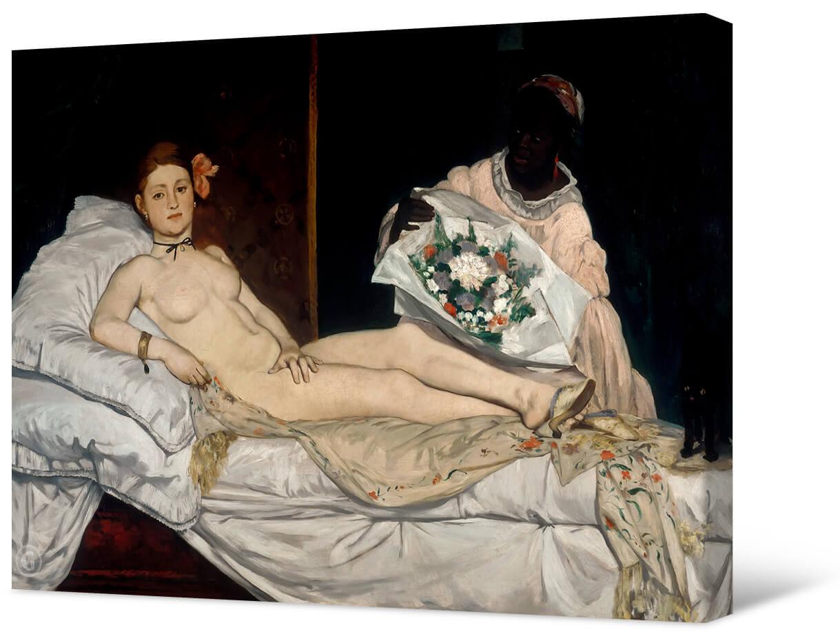 Pilt Edouard Manet - Olympic-fefewɔƒe
