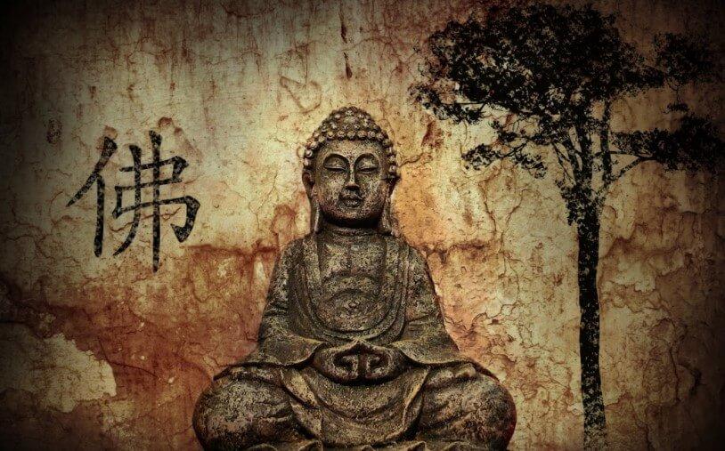 Bild Fotomalerei auf Leinwand - Buddha 3