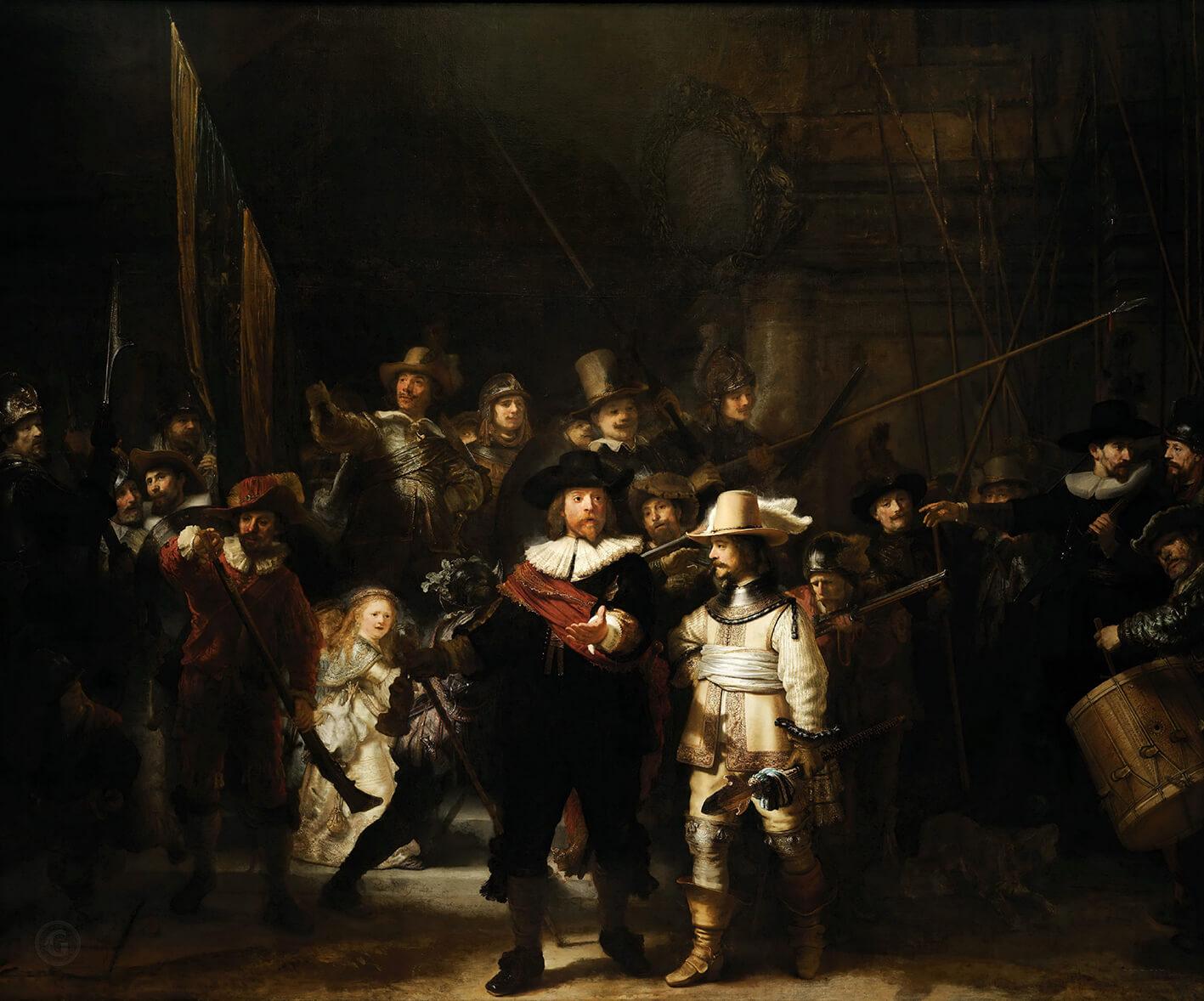 Bild Rembrandt - Die Nachtwache 2