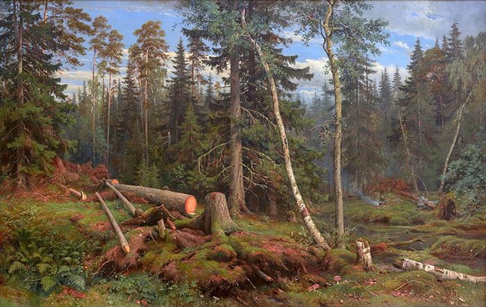 Picture Reproductions - Logging 3