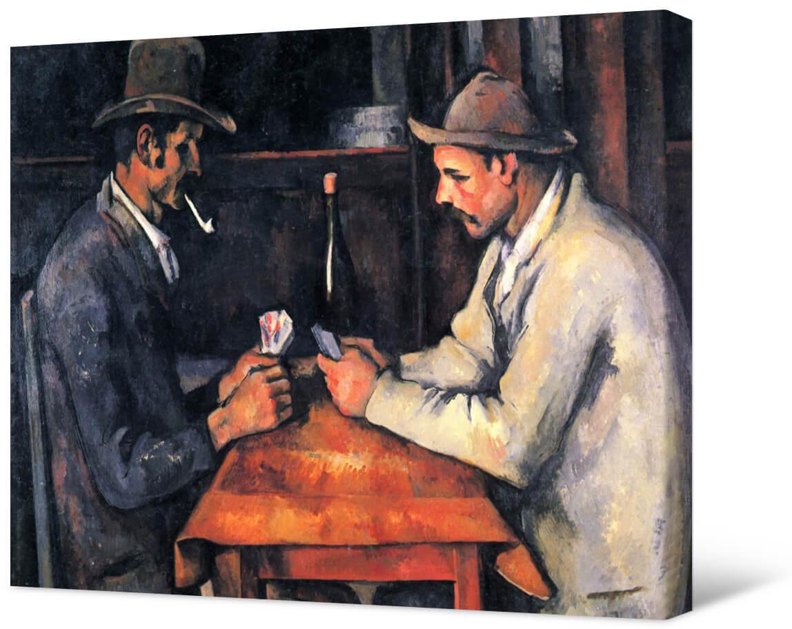Obrazek Paul Cezanne - Gracze w karty
