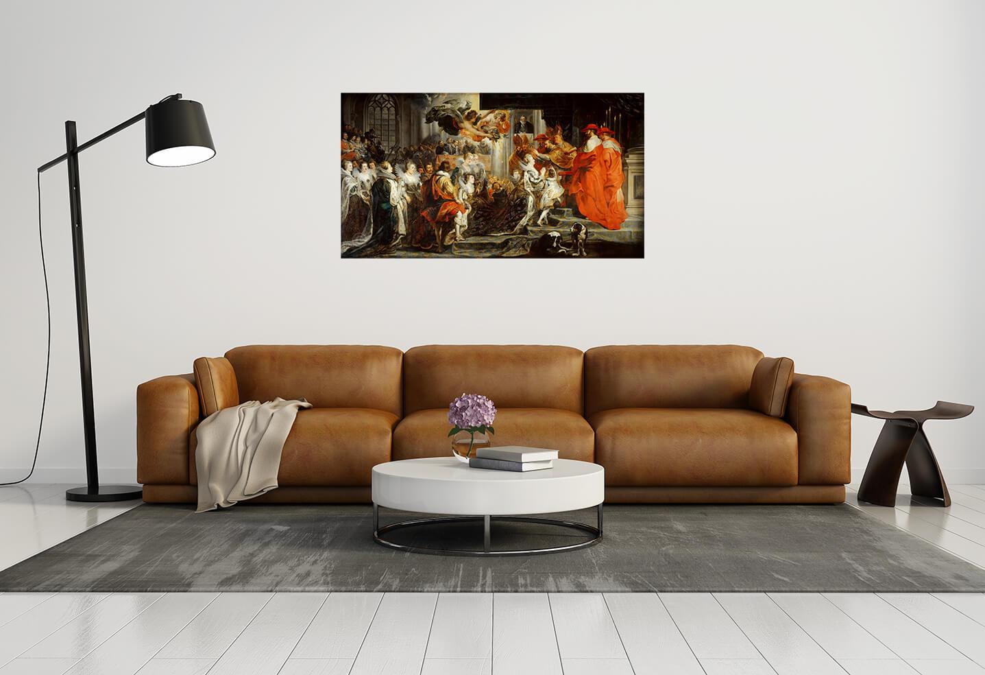 Pilt Peter Paul Rubens - Marie de' Medici ƒe fiakukuɖoɖo 3
