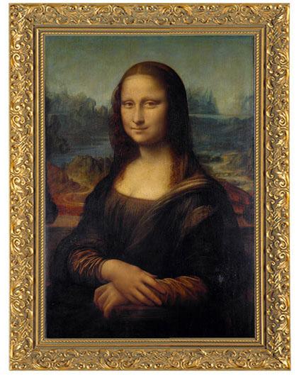 Bild Reproduktionen - Mona Lisa 4