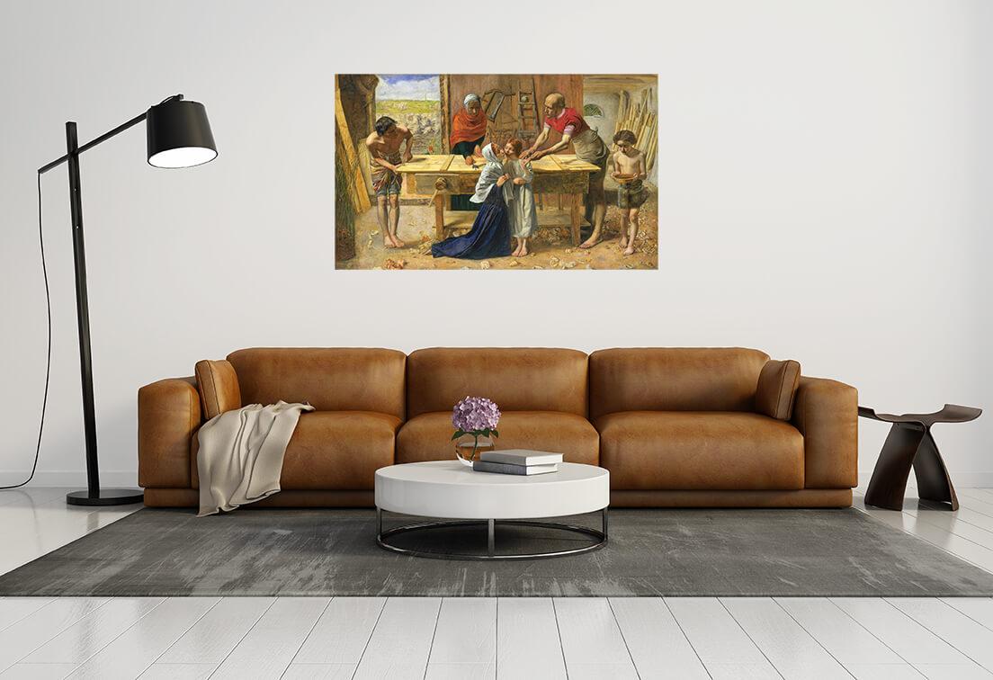 Картинка Джон Эверетт Милле - Христос в доме своих родителей 3