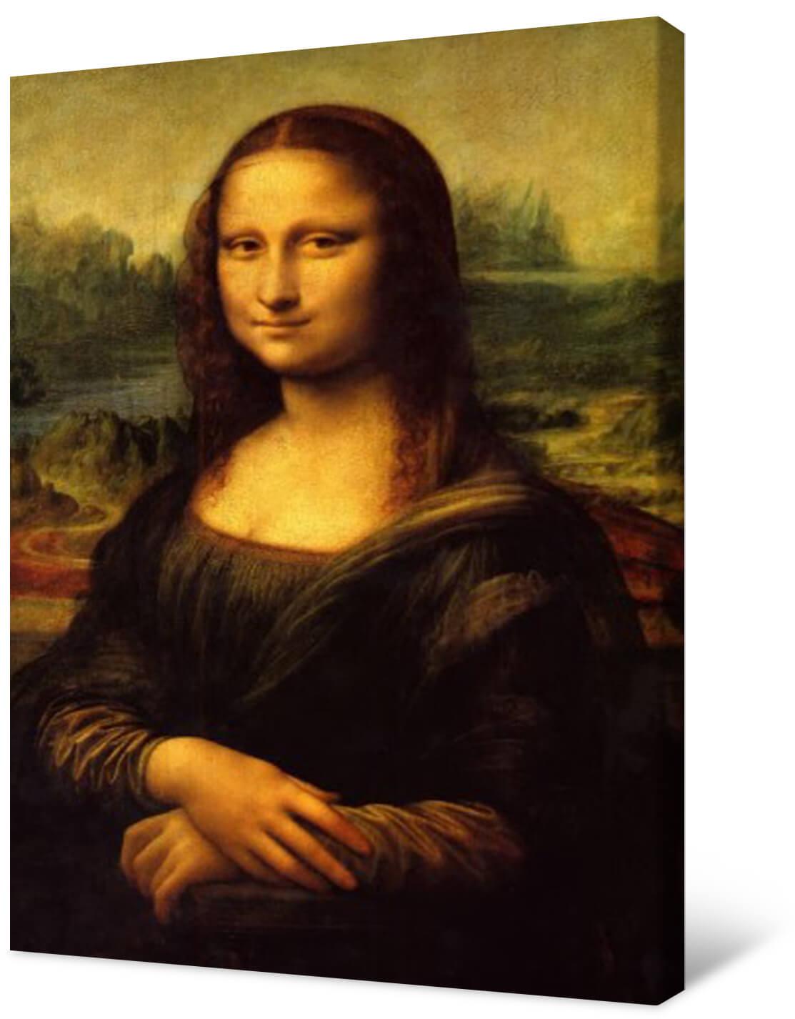 Bild Fotomalerei auf Leinwand - Mona Lisa