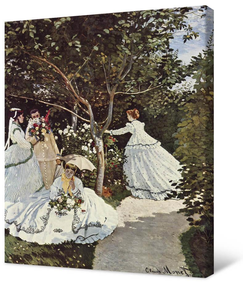 Picture Claude Monet - Women in the Garden