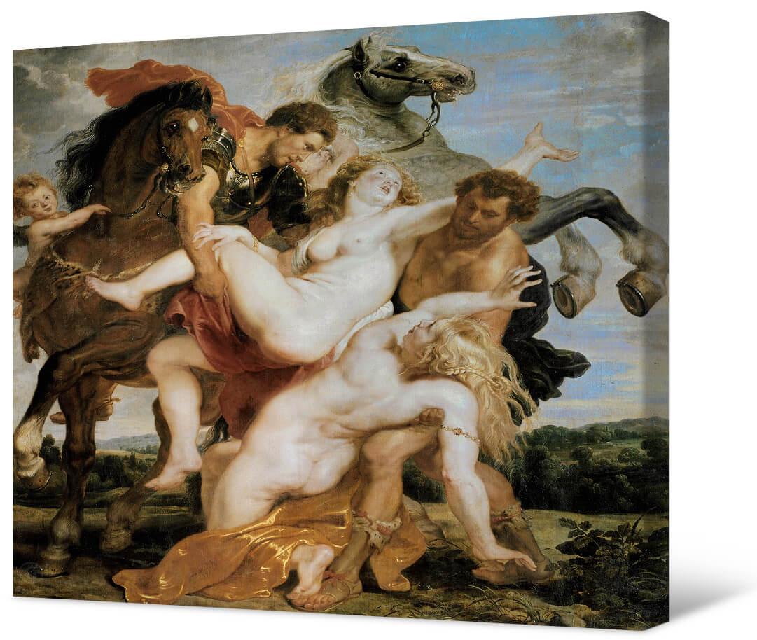 Picture Peter Paul Rubens - The Rape of the Daughters of Leucippus